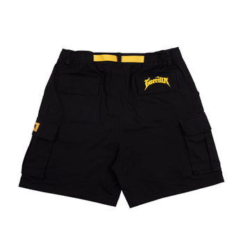 BLACK CARGO SHORT